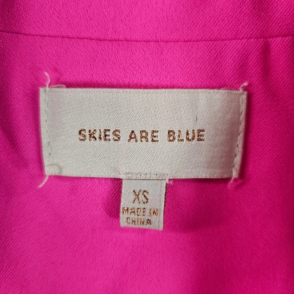 Skies Are Blue vibrant hot